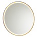 Kúpeľňové zrkadlo ružové zlato 70 cm vrátane LED s dotykovým stmievačom - Miral