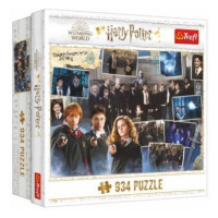 Puzzle Harry Potter Dumbledorova armáda 934 dielikov 68x48cm v krabici 26x26x10cm