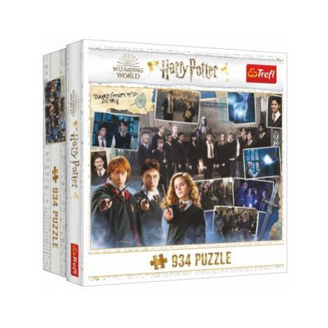 Puzzle Harry Potter Dumbledorova armáda 934 dielikov 68x48cm v krabici 26x26x10cm