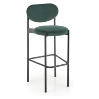 Expedo Barová stolička KEMO, 42x92x48, tmavo zelená