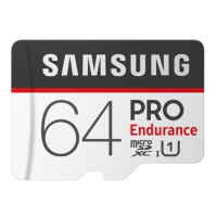 Samsung micro SDXC karta 64GB PRO Endurance + SD adaptér