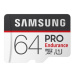 Samsung micro SDXC karta 64GB PRO Endurance + SD adaptér