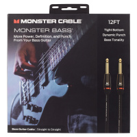 Monster Bass 12' Instrument Cable Straight