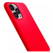 Odolné puzdro na Samsung Galaxy S23 Ultra 5G S918 3MK Matt TPU červené
