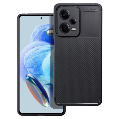 Silikónové puzdro na Xiaomi Redmi Note 12 Pro Carbon Premium čierne