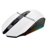 TRUST myš GXT 110W FELOX Gaming Wireless Mouse, optická, USB, bílá