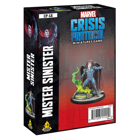 Atomic Mass Games Marvel Crisis Protocol: Mr. Sinister Character Pack