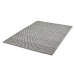 Ručne tkaný kusový koberec Loft 580 SILVER Rozmery koberca: 80x150