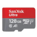 SANDISK ULTRA MICROSDXC 128 GB + SD ADAPTER 140 MB/S A1 CLASS 10 UHS-I