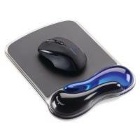 Kensington podložka pod myš Duo Gel Mouse Pad - čierno-modrá