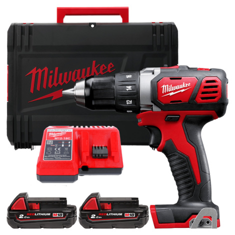 MILWAUKEE M18BDD-202X M18 Aku vŕtačka bez príklepu 4933446195