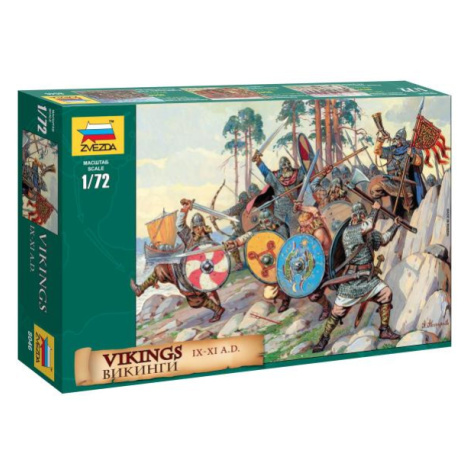 Wargames (AoB) figurky 8046 - Vikings (1:72) Zvezda