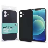 Apple iPhone 7 / 8 / SE (2020) / SE (2022), Silikónové puzdro, Xprotector Soft Touch Slim, čiern