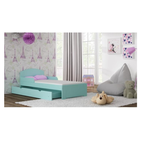 Detská jednolôžková posteľ - 190x80 cm
