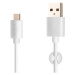 FIXED FIXD-UC-WH DATOVY A NABIJACI KABEL S KONEKTOROM USB-C, USB 2.0, 3A, BIELY