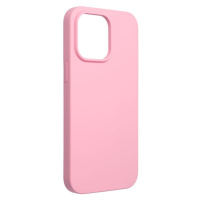 Silikónové puzdro na Apple iPhone 14 Plus Forcell Silicone ružové
