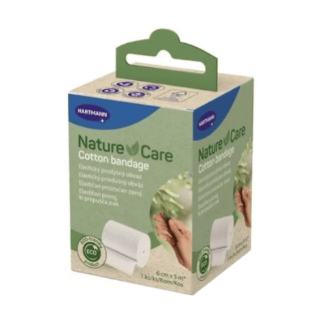 NATURE CARE Cotton bandage 6 cm x 5 m 1 ks