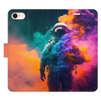 Flipové puzdro iSaprio - Astronaut in Colours 02 - iPhone 7/8/SE 2020
