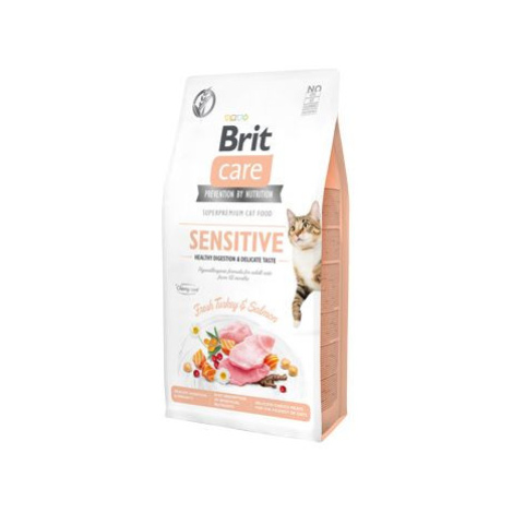 Brit Care Cat Sensitivy Turkey/Salmon Grain-free - 2kg