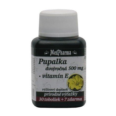 MedPharma Pupalka dvouletá 500 mg + vitamin E 37 tabliet