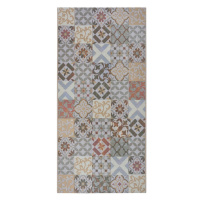 Sivý koberec behúň 75x150 cm Cappuccino Mosaik – Hanse Home