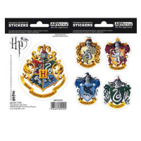 Abysse Corp Harry Potter Hogwarts Houses Nálepky 2-Pack (16 x 11cm)