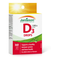 JAMIESON Vitamín D3 1000 IU kvapky 11,4 ml