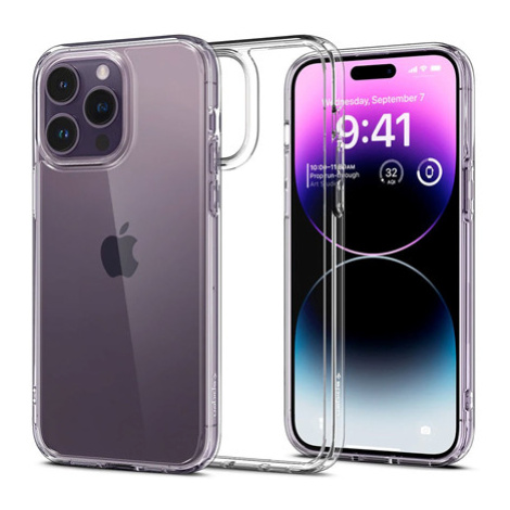 Spigen kryt Ultra Hybrid pre iPhone 14 Pro - Crystal Clear