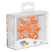 Sada kociek na RPG: Oakie Doakie Dice RPG Set Translucent - Orange (7 ks)