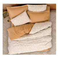 Cottonbox obliečky 100% bavlna renforcé Posy Beige - 140x200 / 70x90 cm