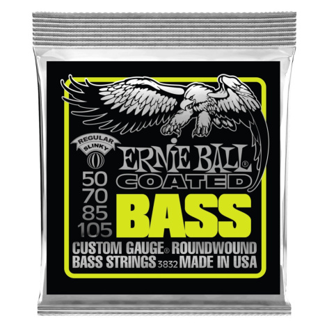 Ernie Ball 3832 Regular Slinky Coated Electric Bass 50-105