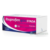 Ibuprofen 400 Stada tbl.flm.50 x 400 mg
