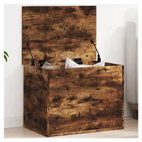 vidaXL Úložný box dymový dub 60x42x46 cm kompozitné drevo