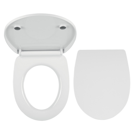 WC sedátko, duroplast biela, pánty tvrdený plast WC/SOFTNEW NOVASERVIS