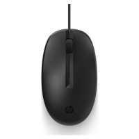 Myš drôtová, HP 128, čierna, 1200DPI