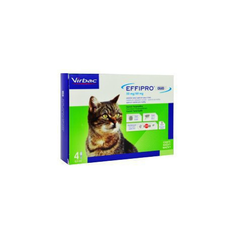 Effipro DUO Cat (1-6 kg) 50/60 mg, 4x0,5 ml Virbac