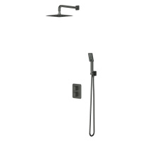 OMNIRES - SLIDE termostatický podomietkový sprchový systém grafit /GR/ SYSSL11GR
