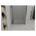 MEXEN - Roma Sprchové dvere krídlové 80, transparent, chróm sa stenovým profilom 854-080-000-01-