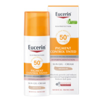 Eucerin SUN PIGMENT CONTROL Emulzia na tvár s depigmentačným účinkom SPF 50+ stredne tmavá 50ml