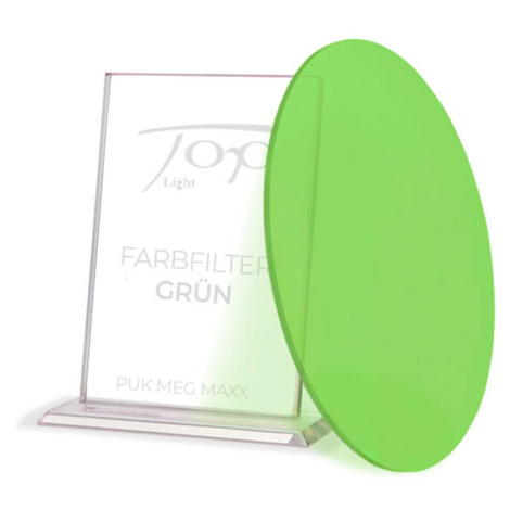 Farebný filter pre sériu svietidiel Puk Meg Maxx, zelený TOP-LIGHT