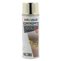 DC CHROME EFFECT - Dekoračný sprej s chrómovým efektom chrómový zlatý 0,2 L