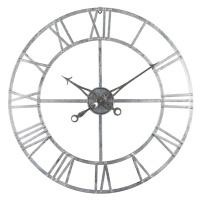Estila Dizajnové nástenné hodiny Skeleton 82cm