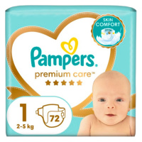 PAMPERS Premium Care Plienky jednorázové 1 (2-5 kg) 72 ks