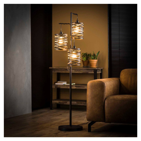 Stojacia lampa Spindlight, trojlampa, výška 150 cm