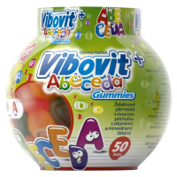 VIBOVIT+ ABECEDA Gummies želatínové písmenká 50 ks