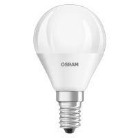 OSRAM LED kvapka E14 4,9W Base P40 840 matná 3ks