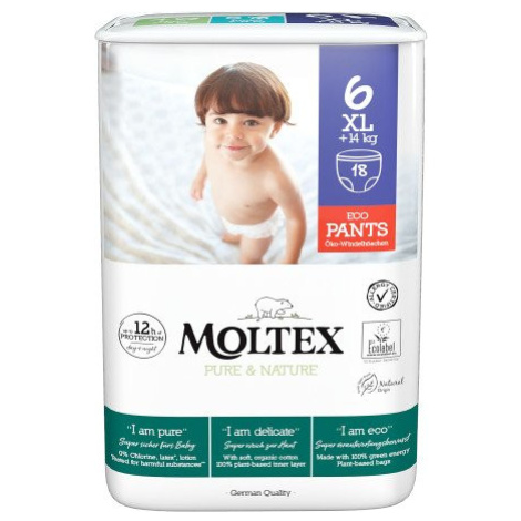 MOLTEX Pure & Nature Stretch Plienka XL 14+kg 18 ks