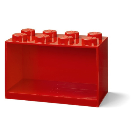 LEGO® Brick 8 závesná polica červená