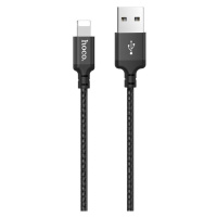 Nabíjací a dátový kábel USB, Lightning, 100 cm, 2400 mA, s ochranou proti zlomeniu, rýchle nabíj