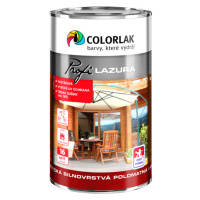 COLORLAK PROFI LAZÚRA S1025 - Syntetická tixotropná hrubovrstvá lazúra PROFI - teak 9 L